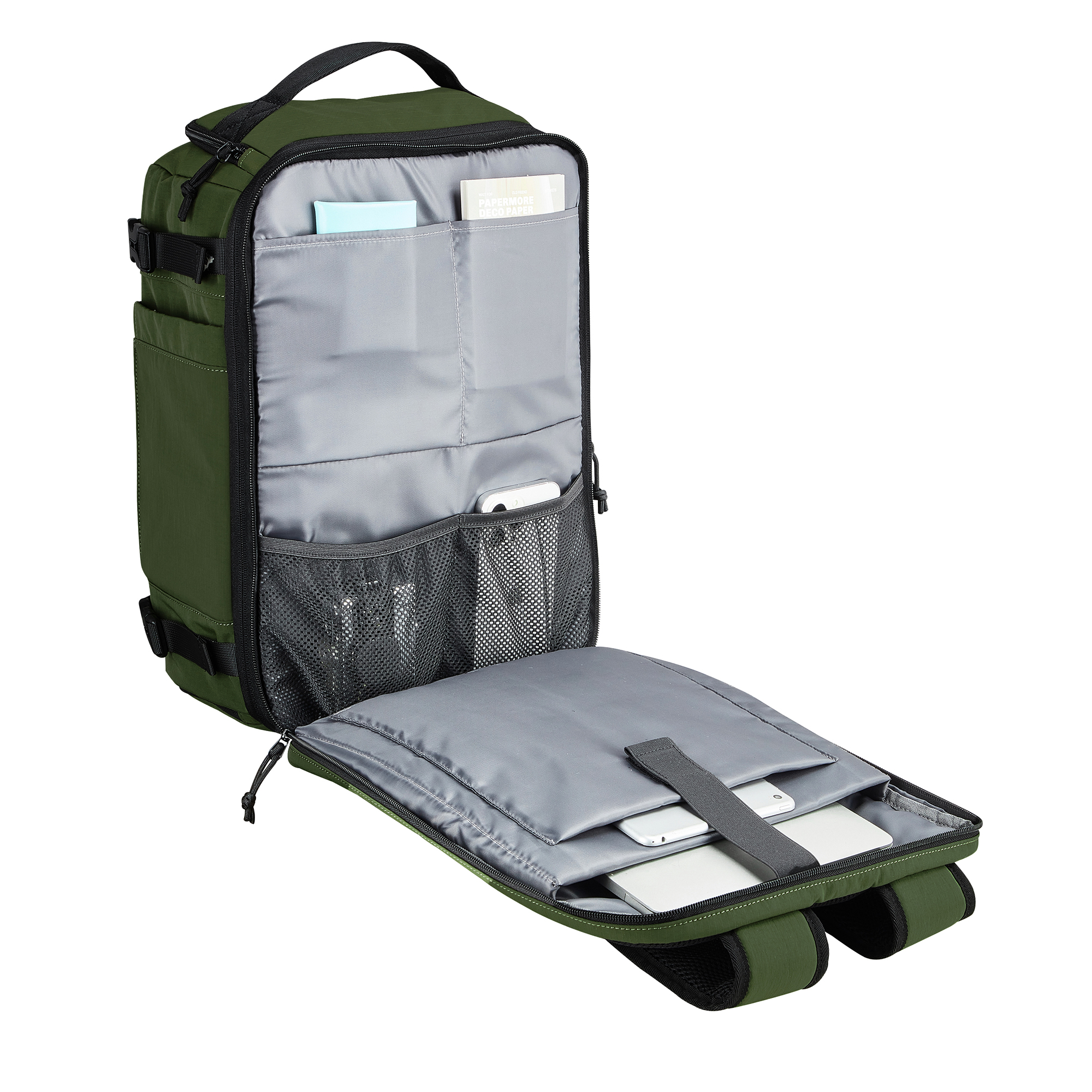 Convertible Soft-Sided Carry-On Travel Backpack view 17