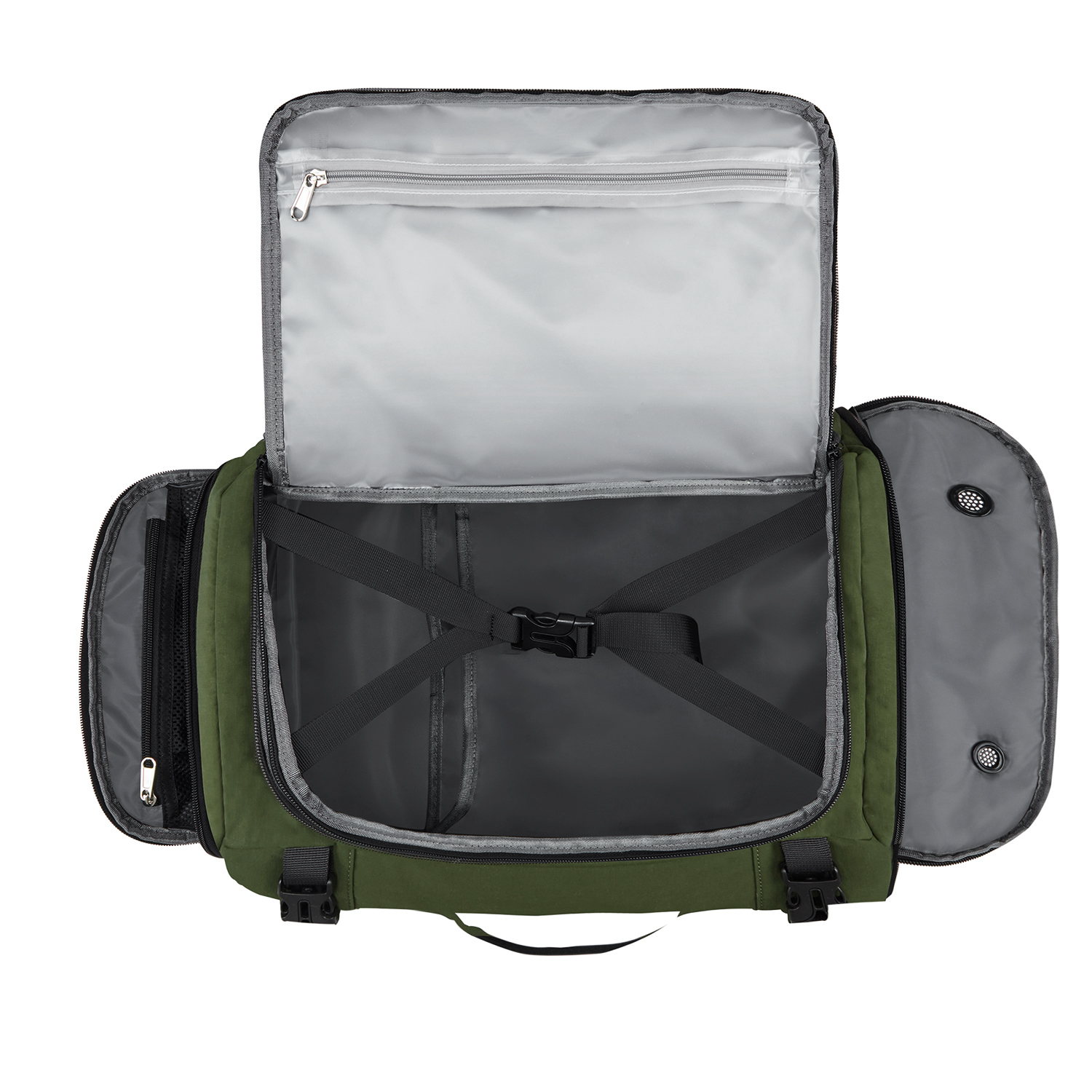 Convertible Soft-Sided Carry-On Travel Backpack view 23