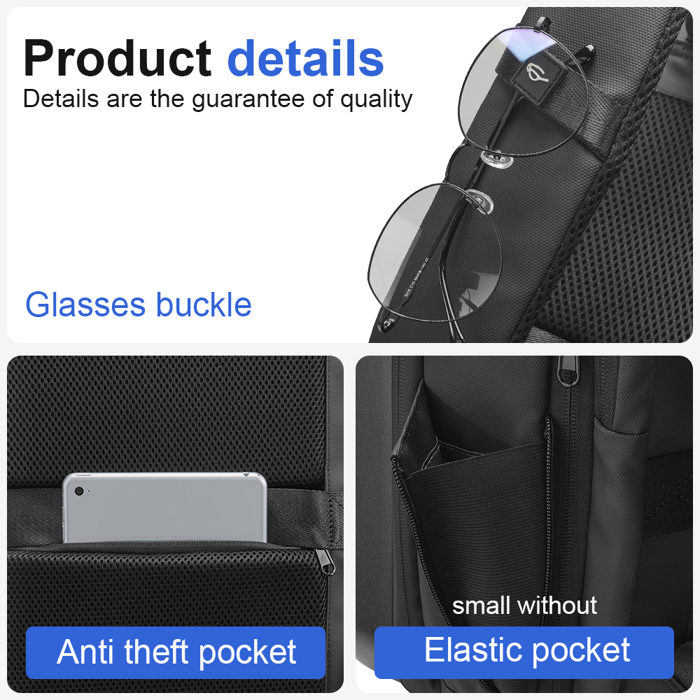 TSA-Lock Hard-Shell Travel Backpack view 15