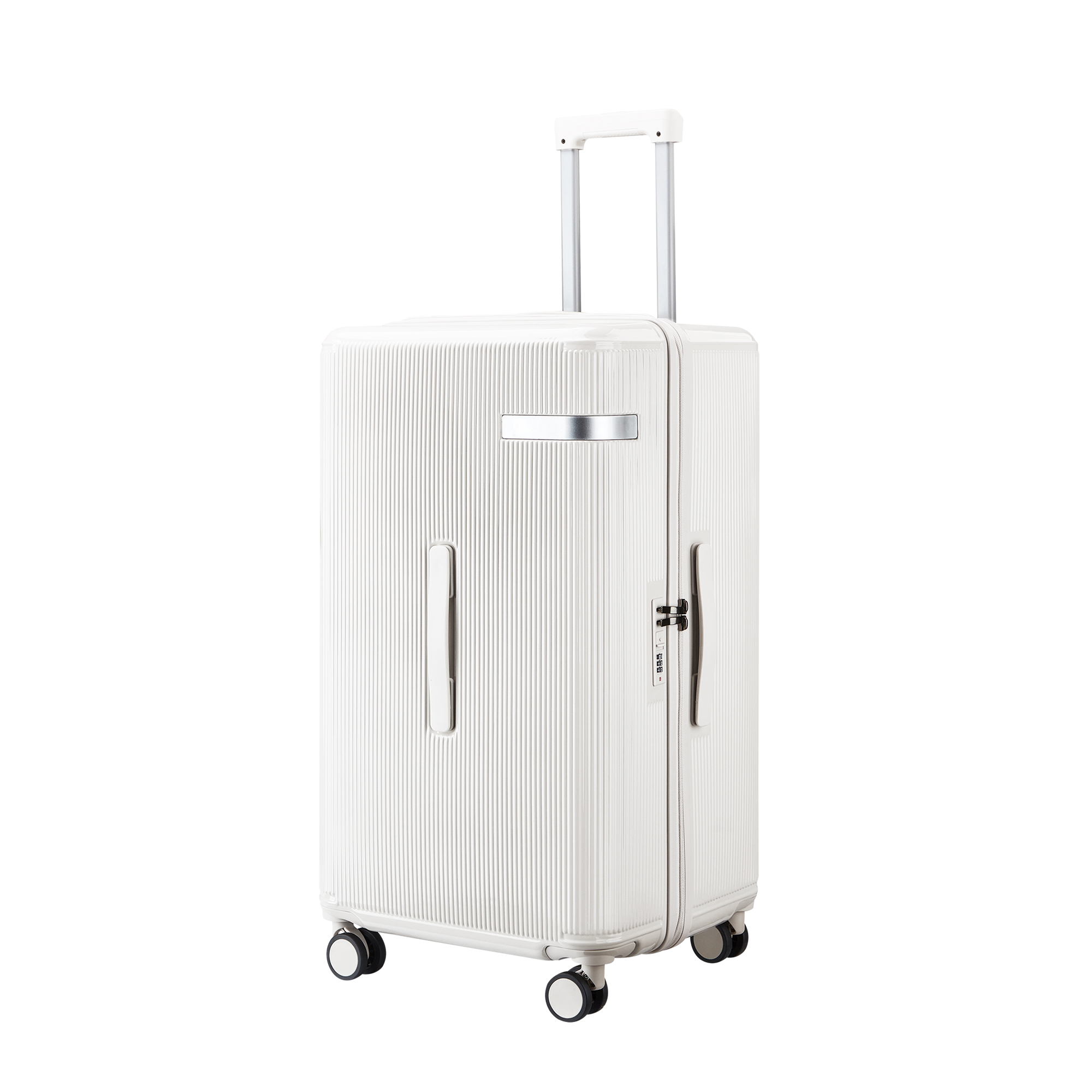 Ribbed Hard-Shell Spinner Luggage Set - Multiple Colours view 4