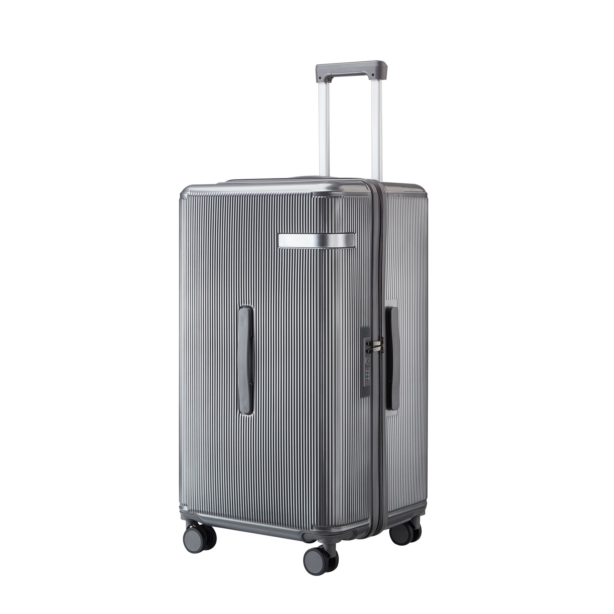 Ribbed Hard-Shell Spinner Luggage Set - Multiple Colours view 5