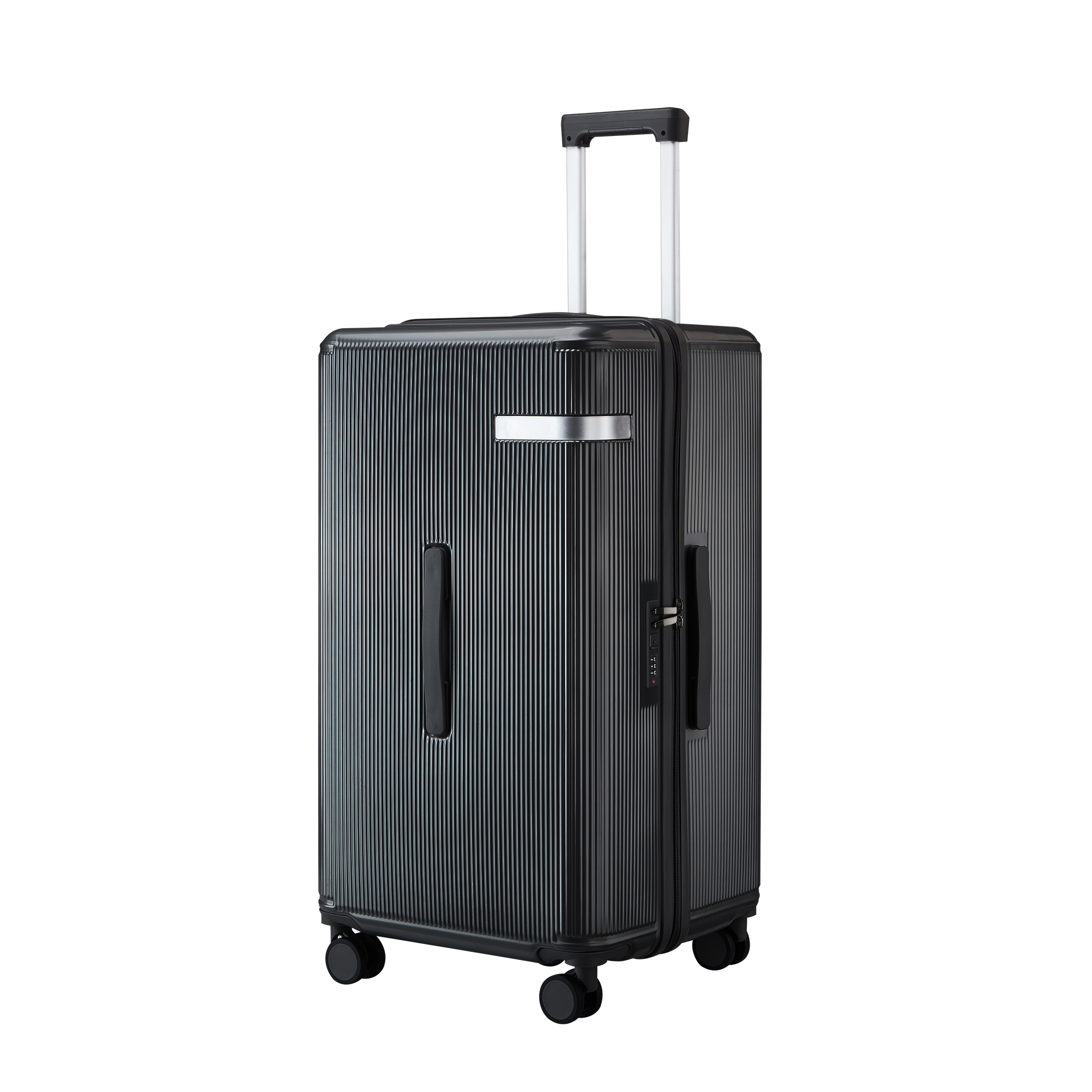 Ribbed Hard-Shell Spinner Luggage Set - Multiple Colours view 7
