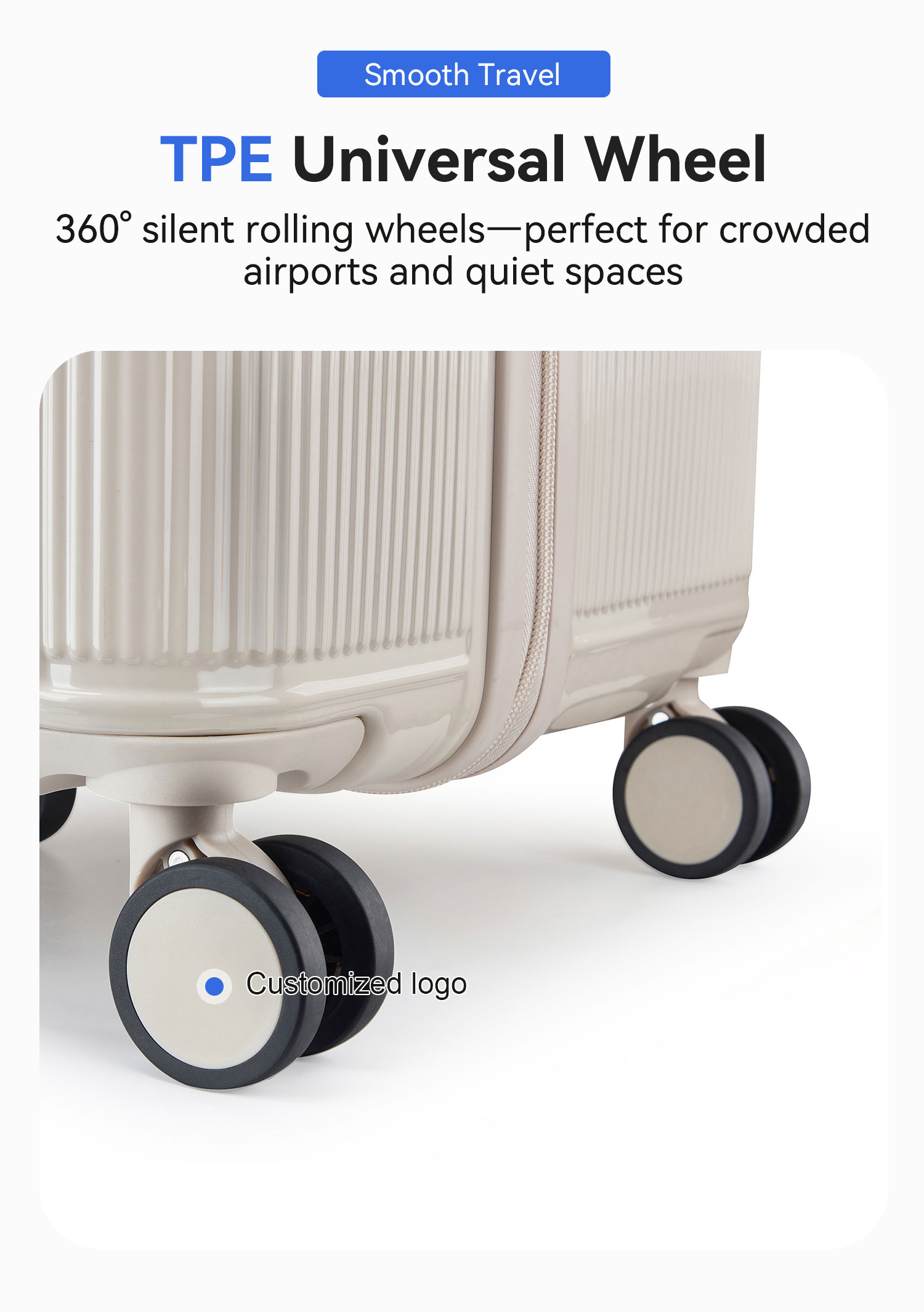Ribbed Hard-Shell Spinner Luggage Set - Multiple Colours view 15