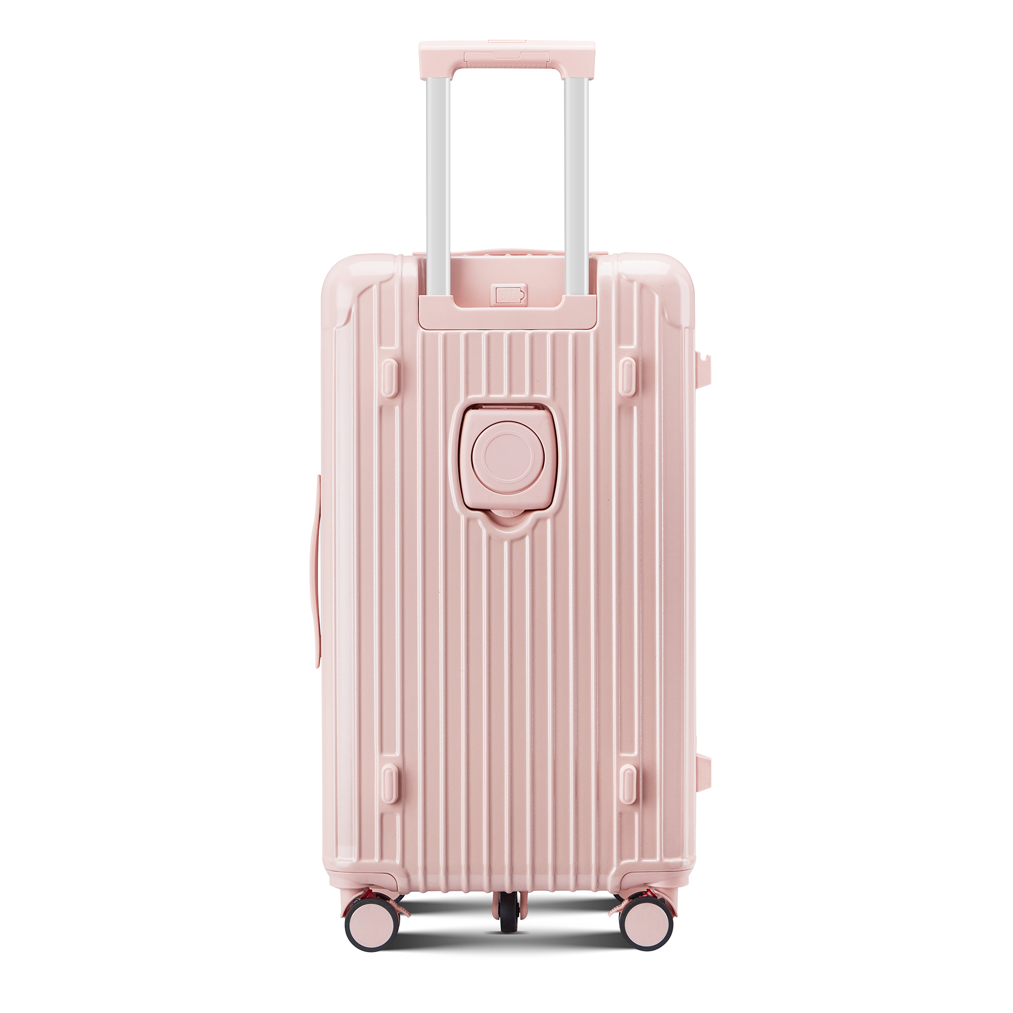 Organiser Hard-Shell Spinner Suitcase with Phone Stand JSK-LB-3 photo 2