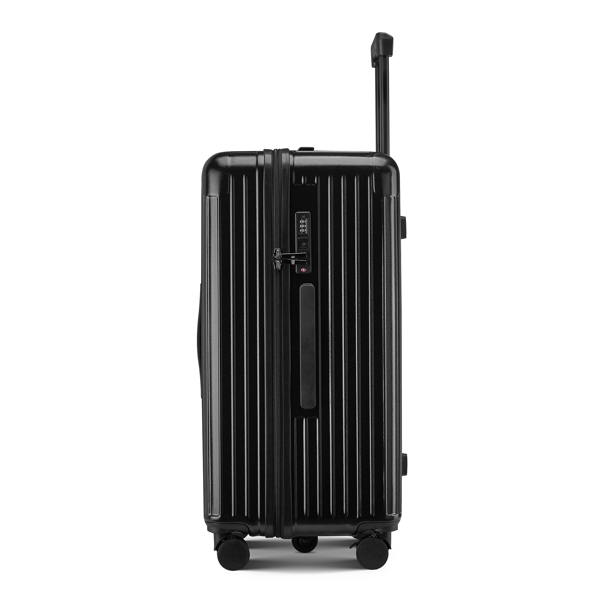 Organiser Hard-Shell Spinner Suitcase with Phone Stand view 13