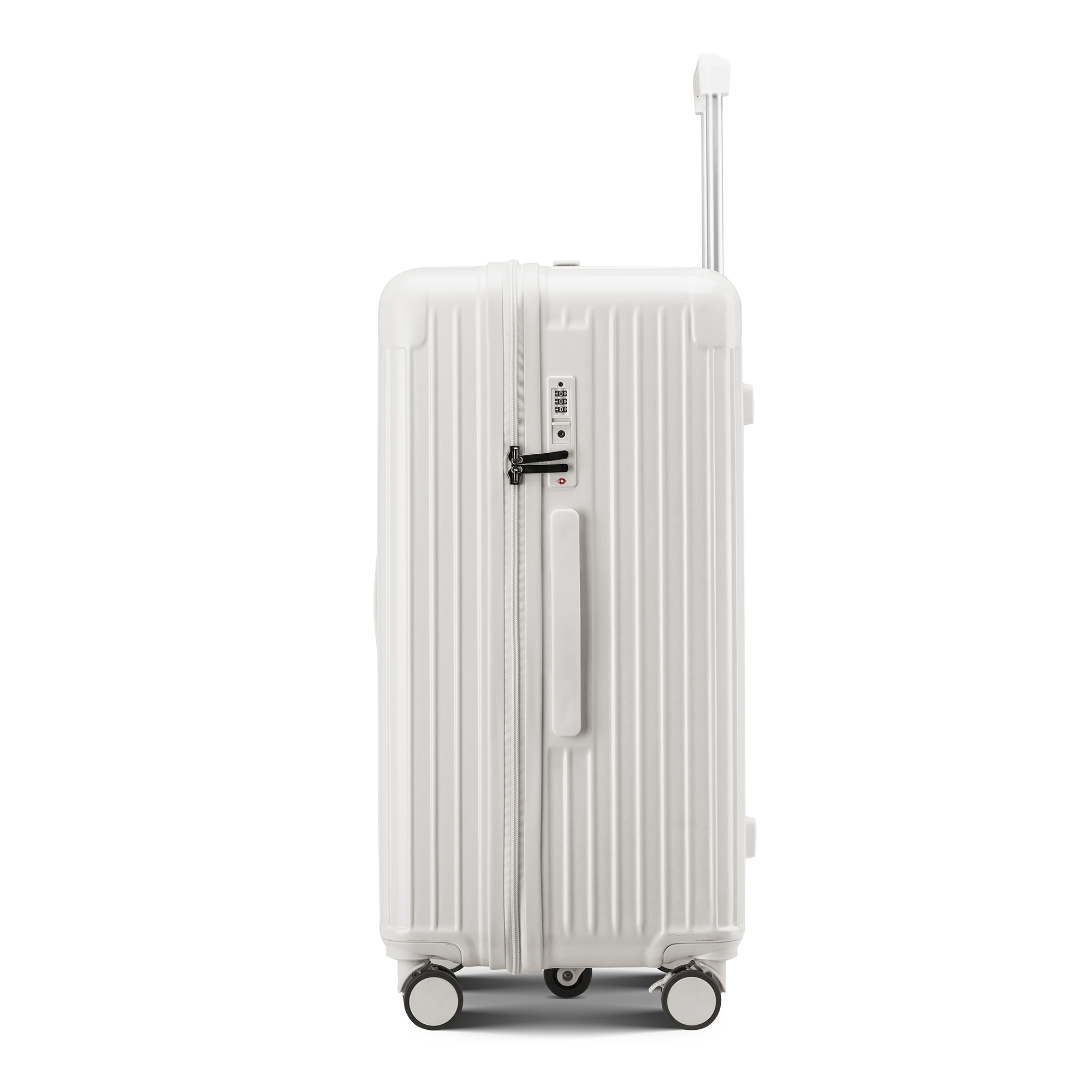 Organiser Hard-Shell Spinner Suitcase with Phone Stand view 14