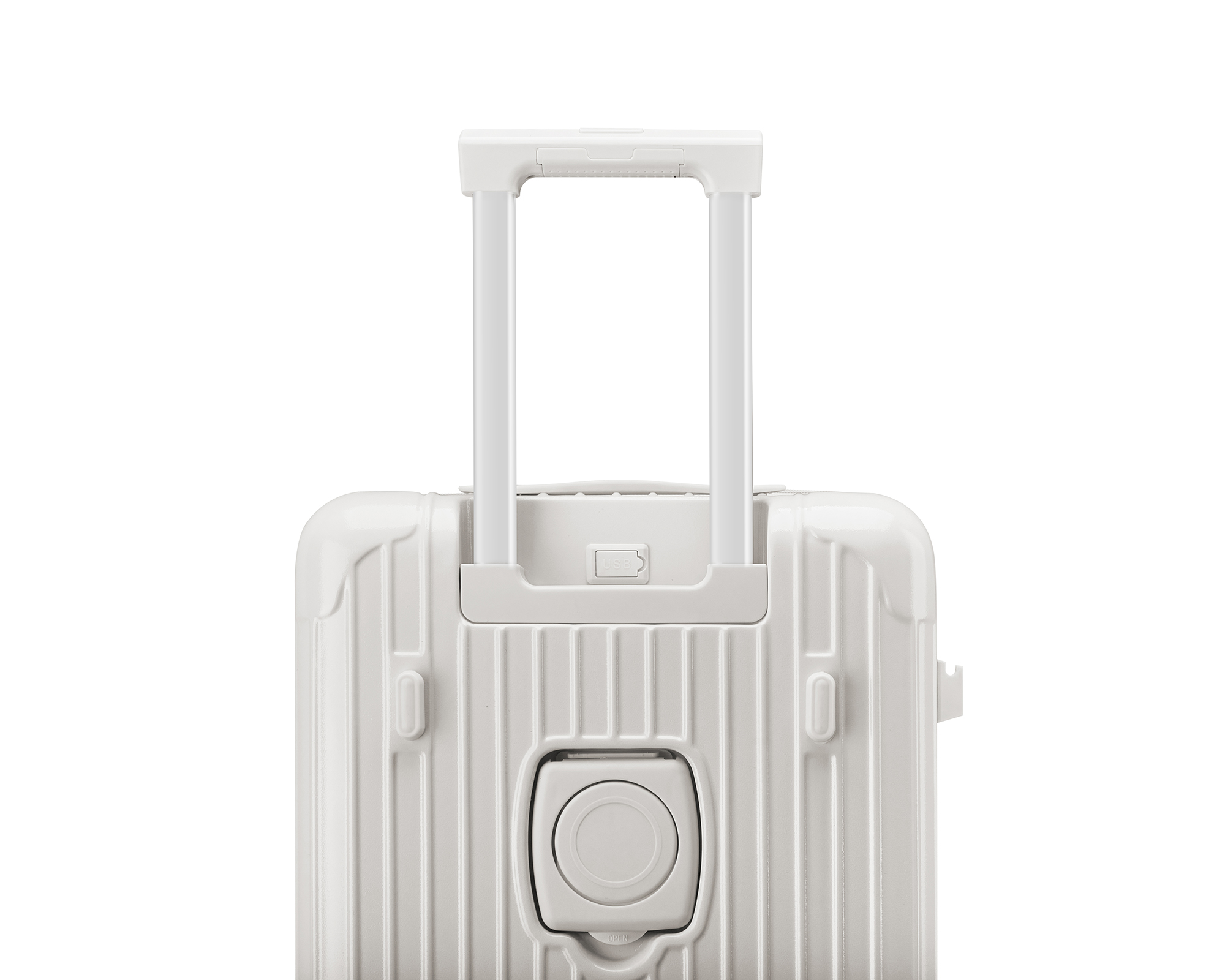 Organiser Hard-Shell Spinner Suitcase with Phone Stand view 15
