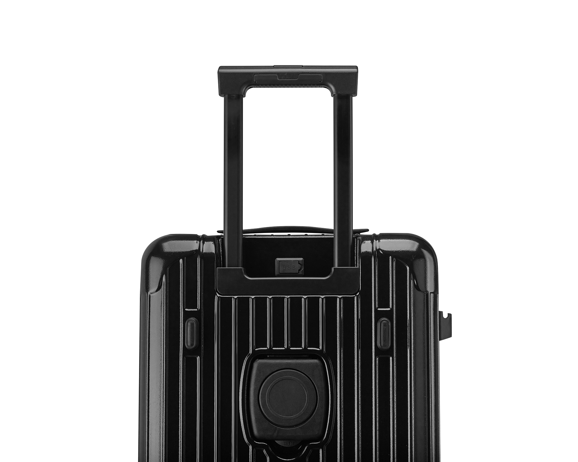 Organiser Hard-Shell Spinner Suitcase with Phone Stand view 16
