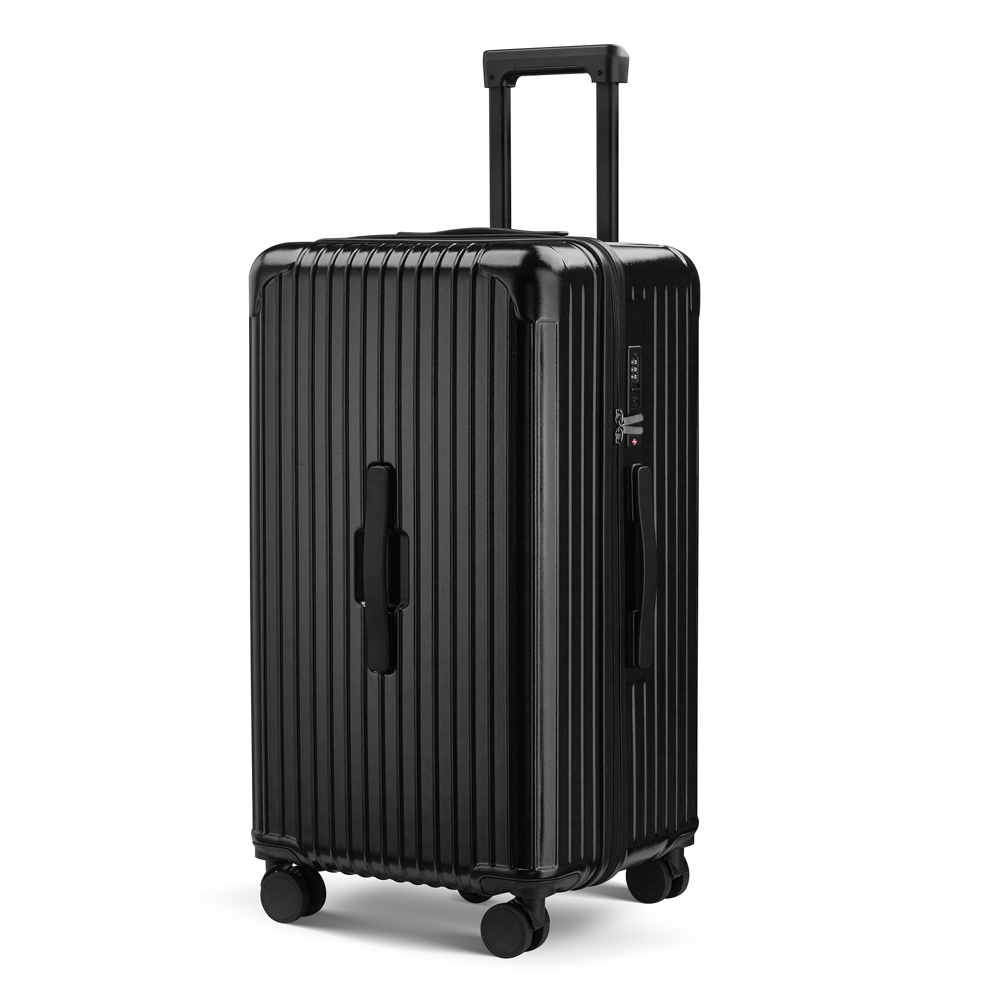 Organiser Hard-Shell Spinner Suitcase with Phone Stand view 21