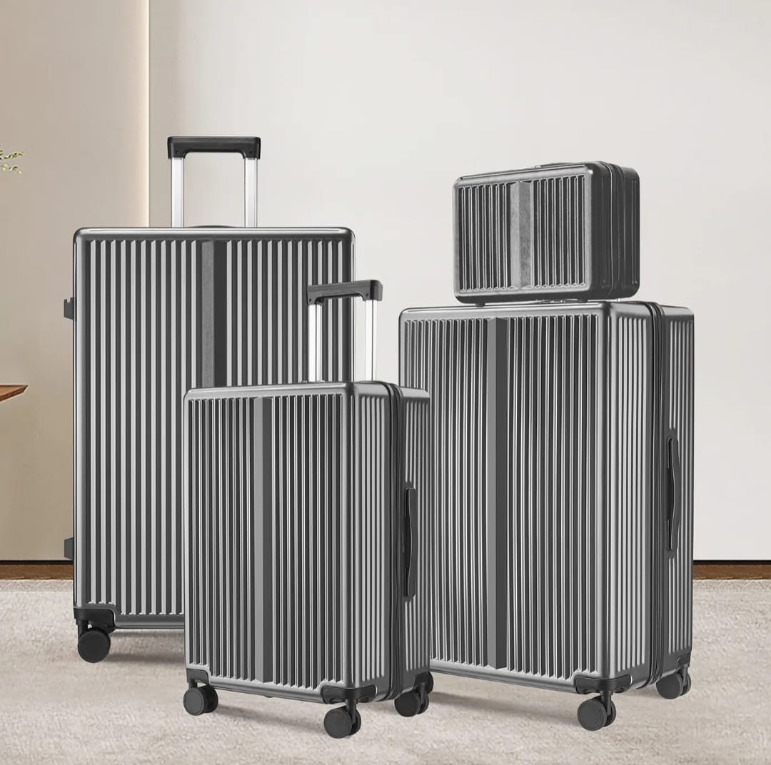 6016 Coordinated Hard-Shell Spinner Luggage Set view 7
