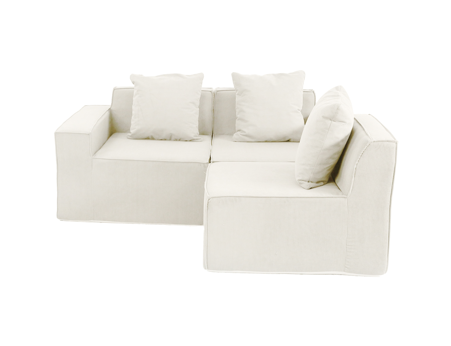 Large Modular Compressible Sofa view 4