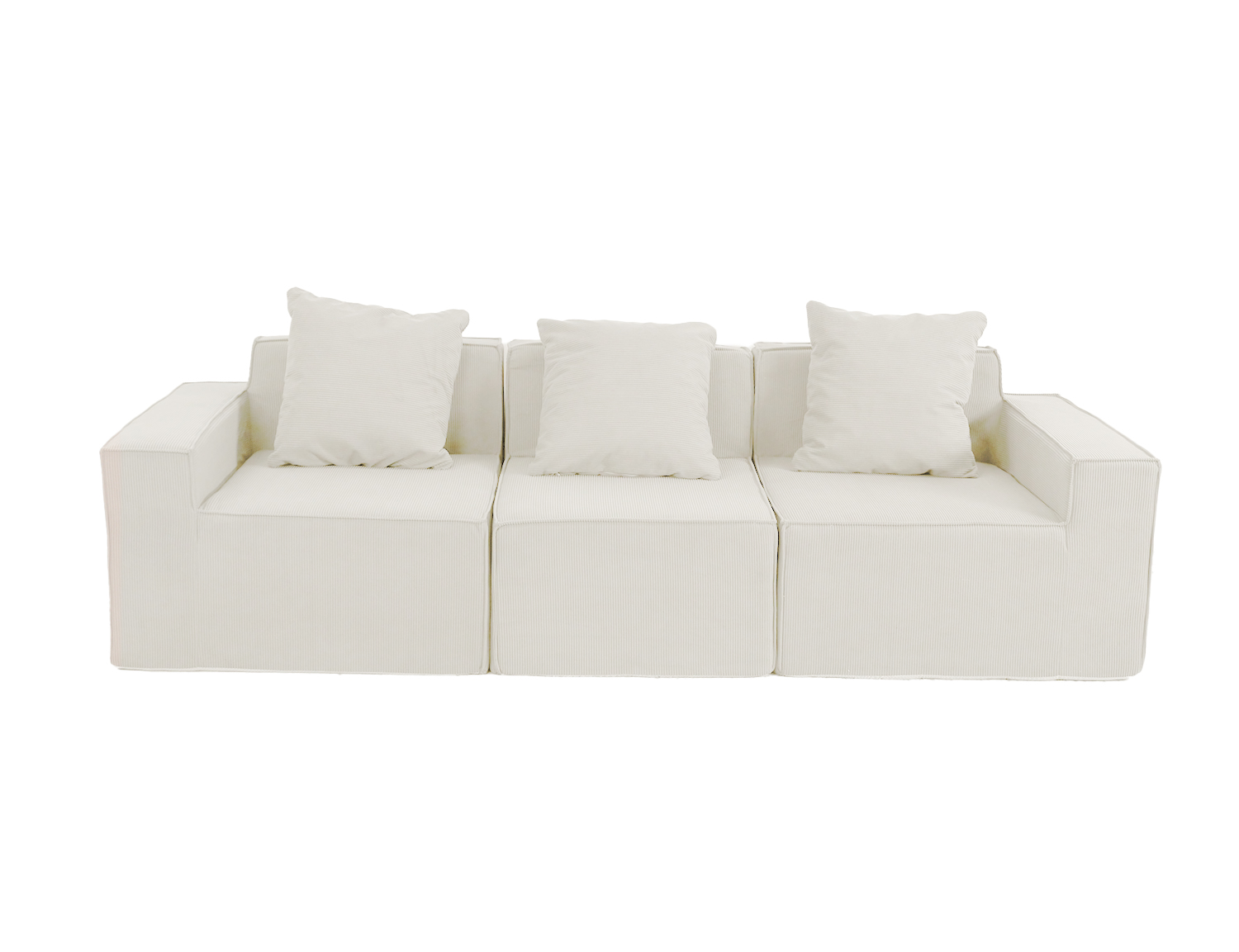 Large Modular Compressible Sofa view 8