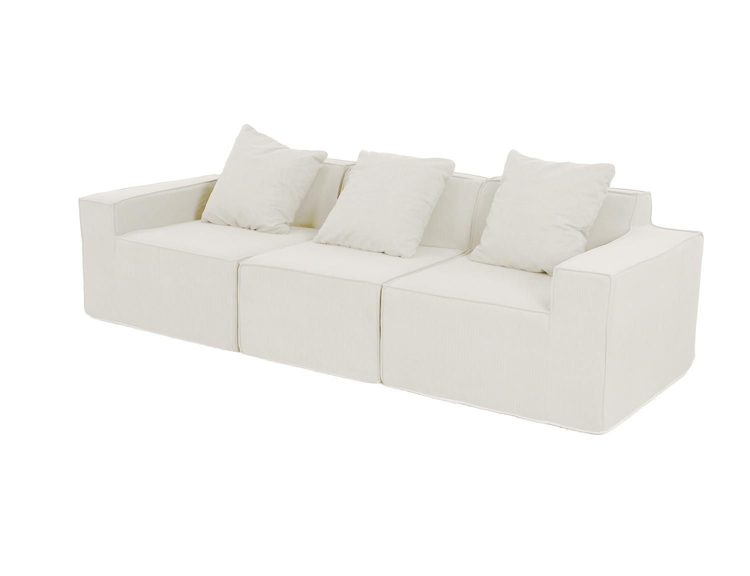 Large Modular Compressible Sofa view 9