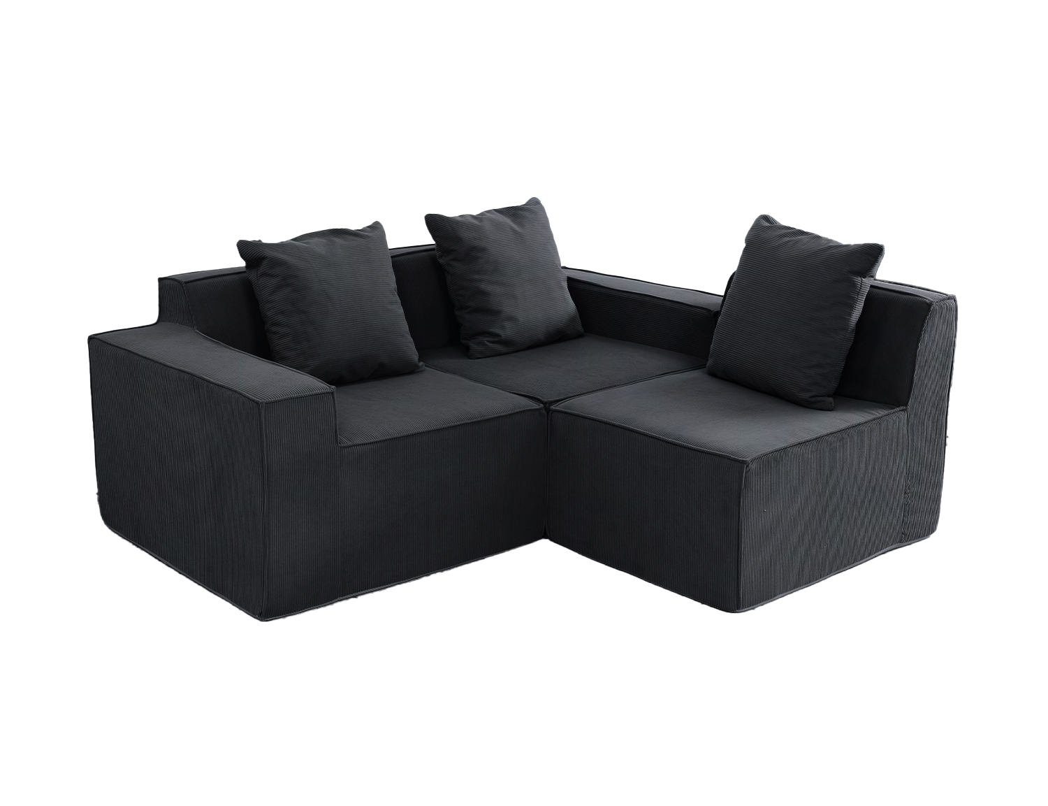 Large Modular Compressible Sofa view 17