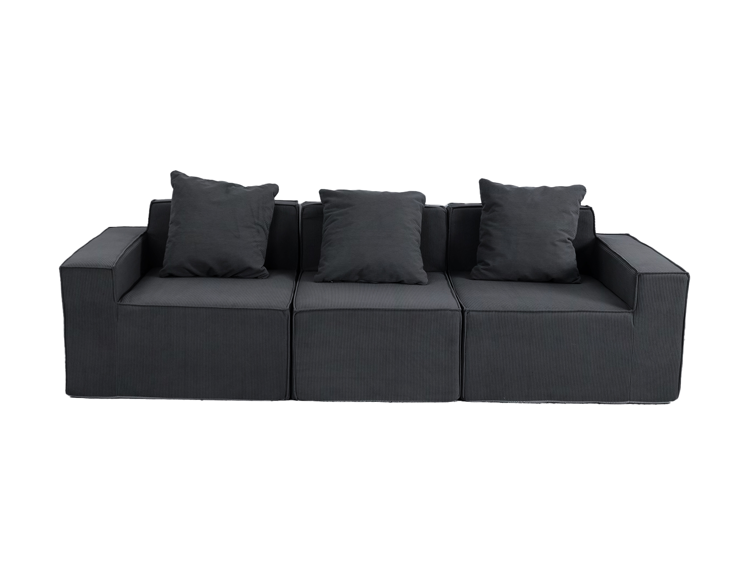 Large Modular Compressible Sofa view 22