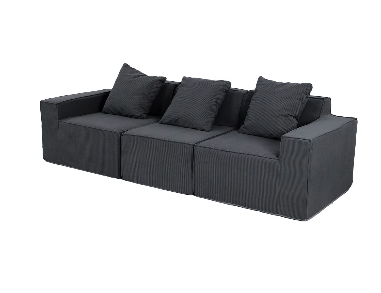 Large Modular Compressible Sofa view 23