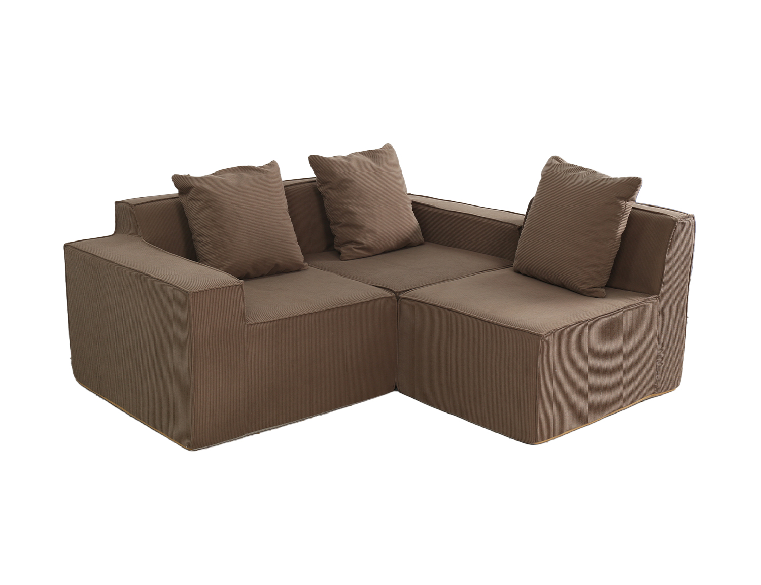 Large Modular Compressible Sofa view 31