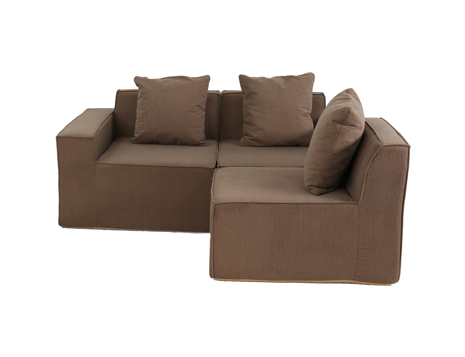 Large Modular Compressible Sofa view 32