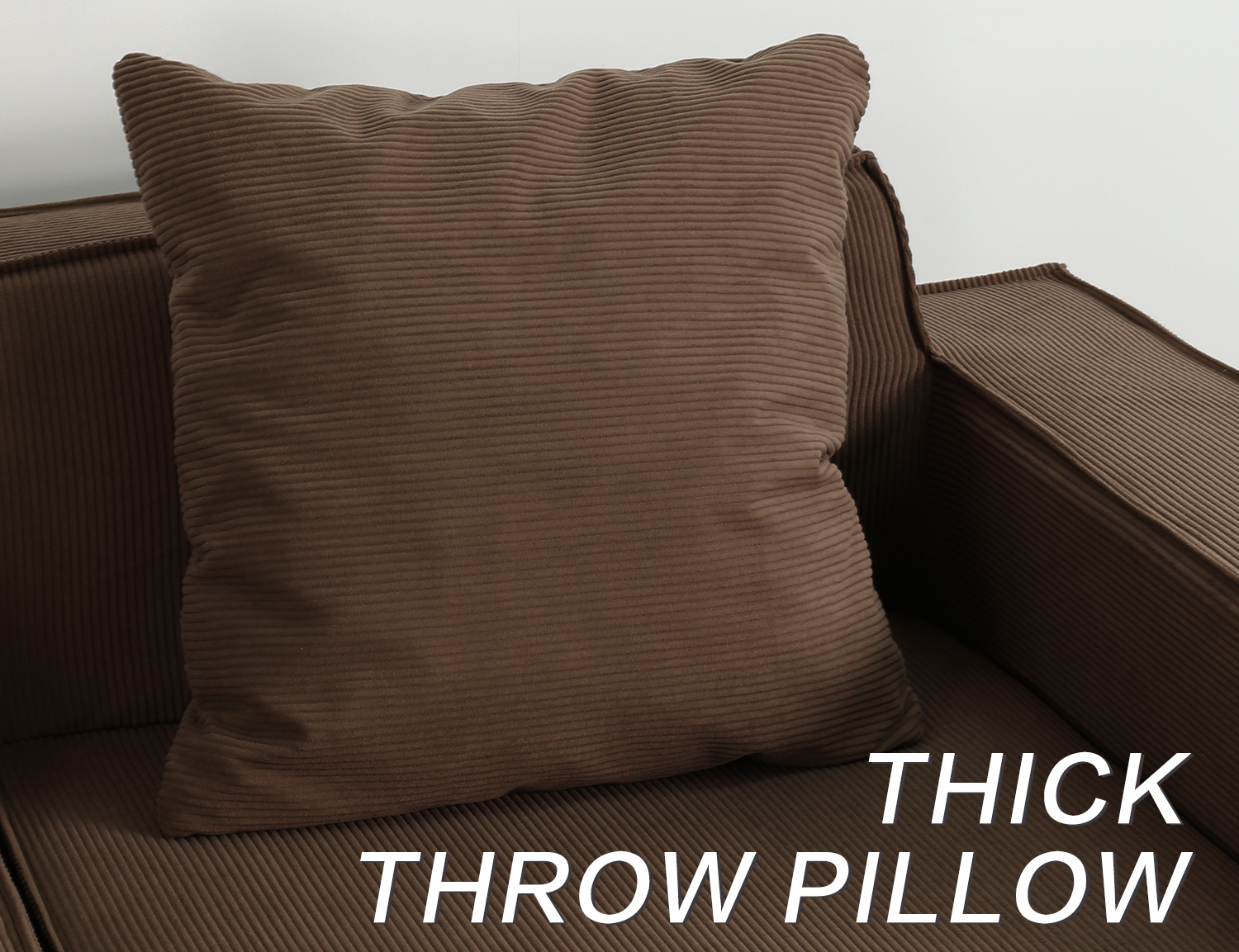 Large Modular Compressible Sofa view 34