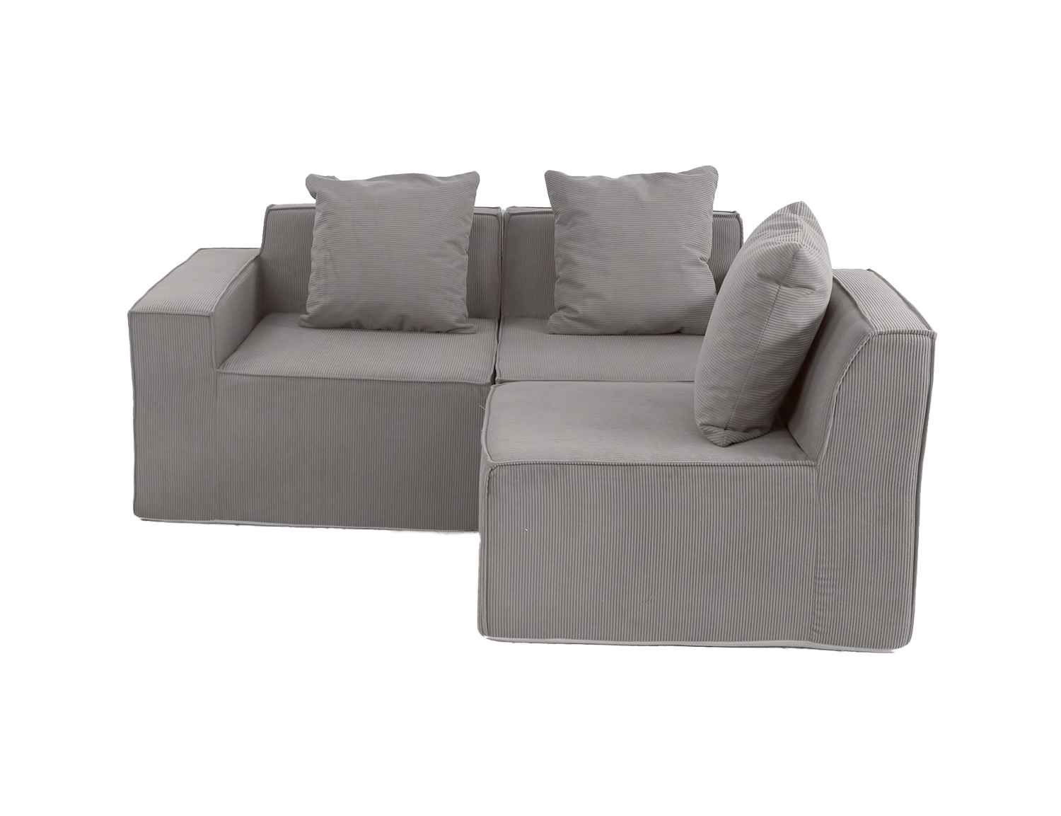 Large Modular Compressible Sofa view 46