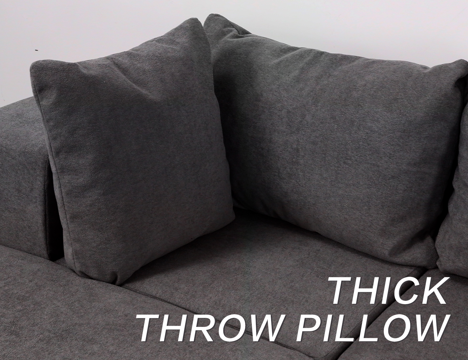 Large Breathable-Plush Sofa With Ottomans view 40