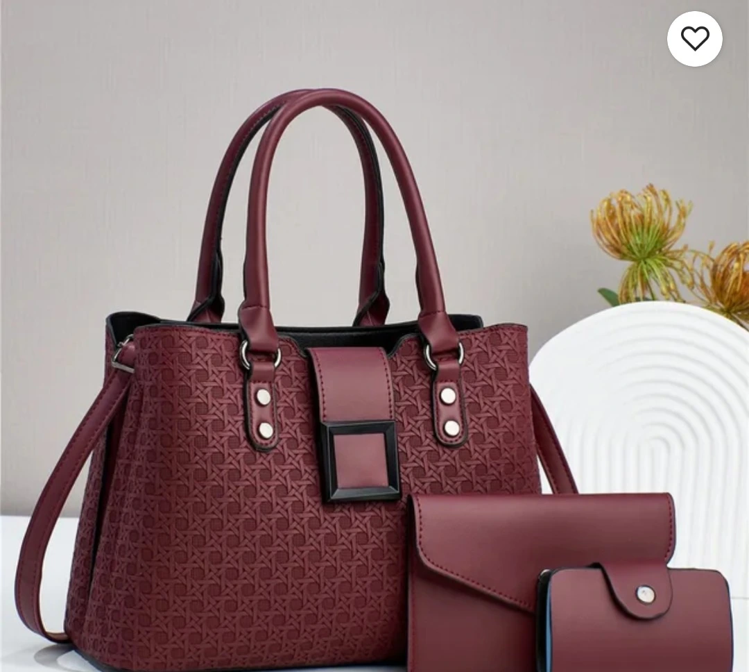Black Tote Bag and Purse Set JSK-BG-1 photo 2