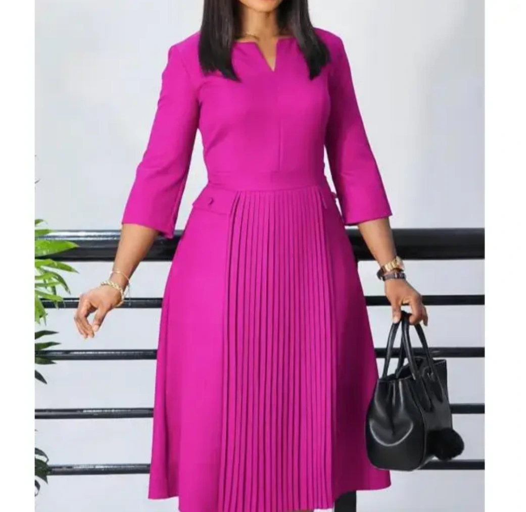 Purple Belted Utility Midi Dress view 24