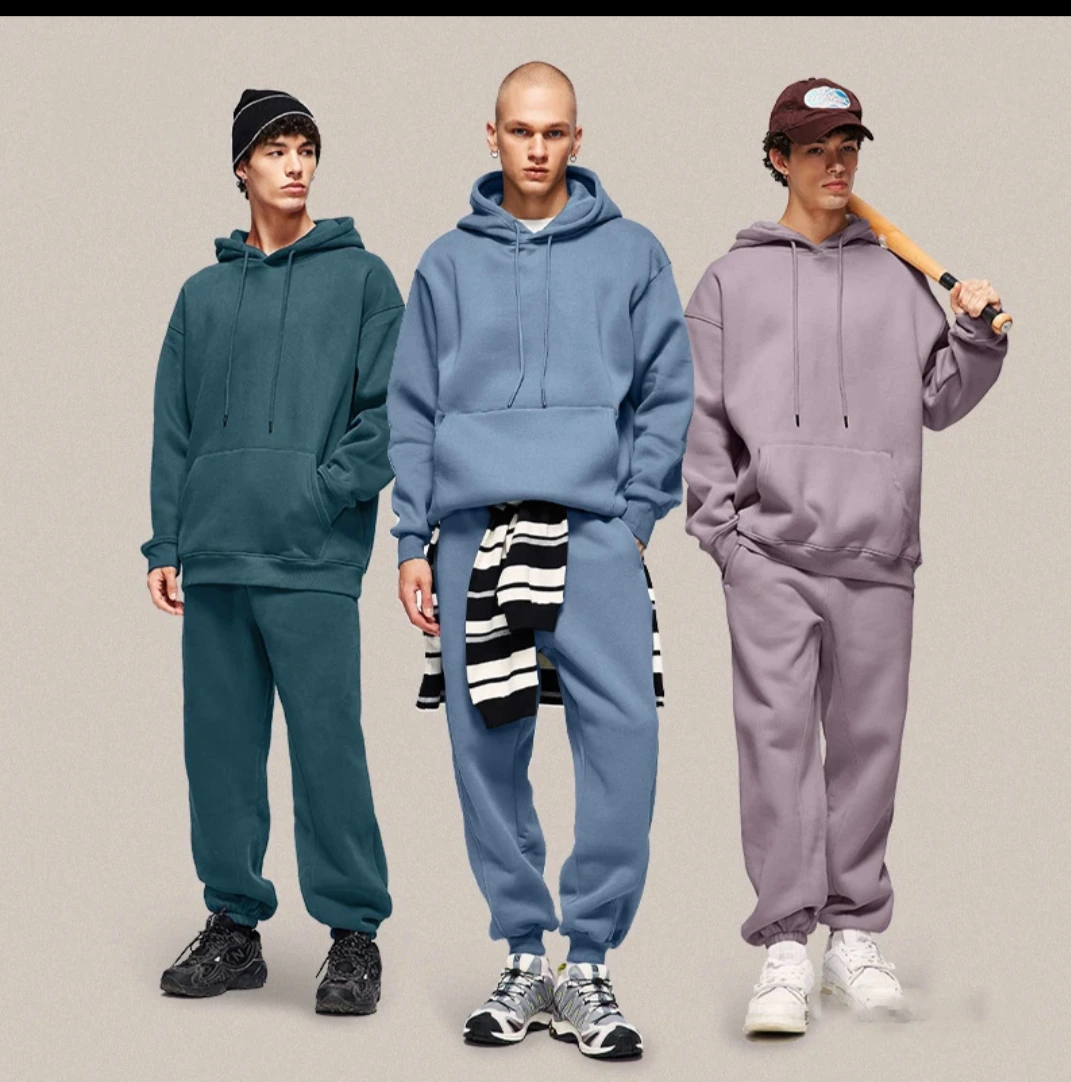 Men's MSET5082 Pullover Hoodie & Joggers Set JSK-H-4 photo 2