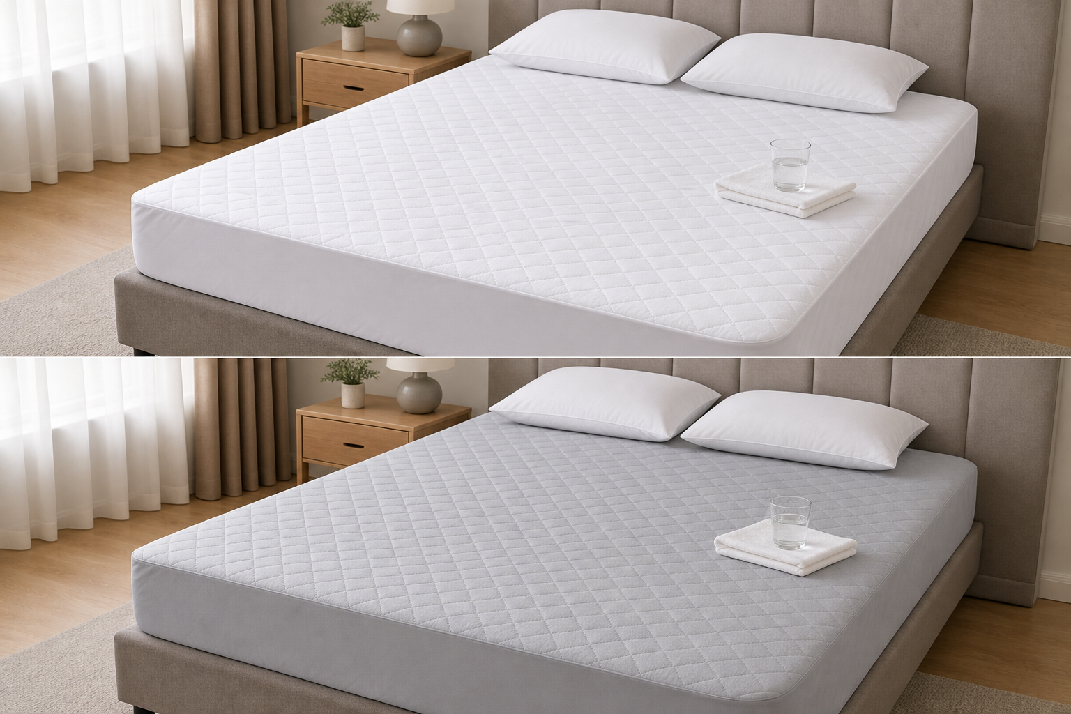 Double/Full Fitted Mattress Protector