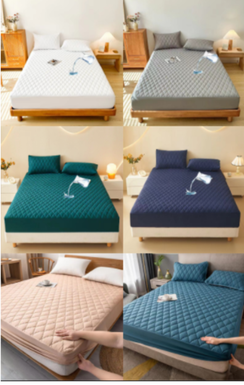 Double/Full Fitted Mattress Protector JSK-MP-D photo 2