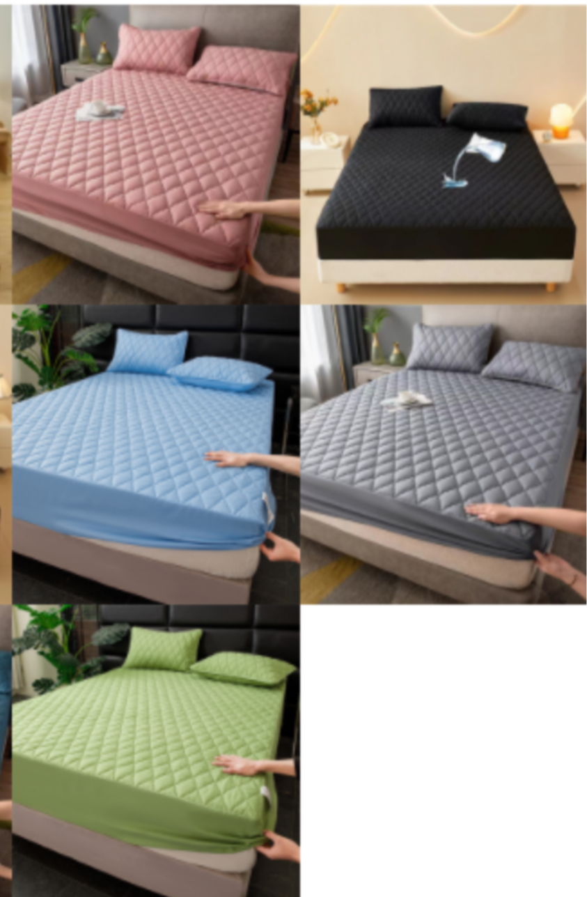 Double/Full Fitted Mattress Protector view 3