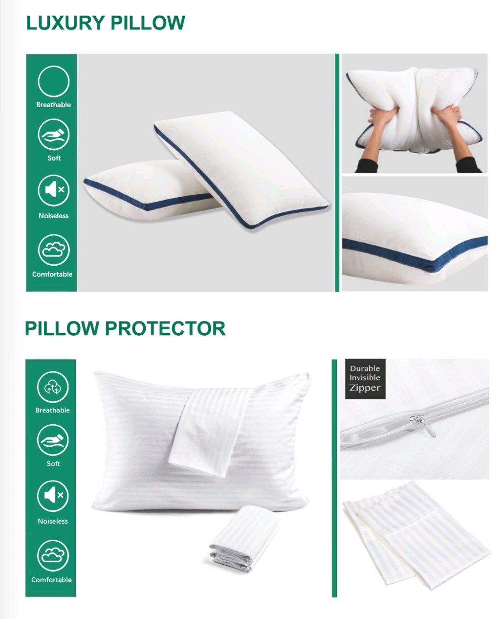 Premium Standard Orthopaedic Pillow view 2