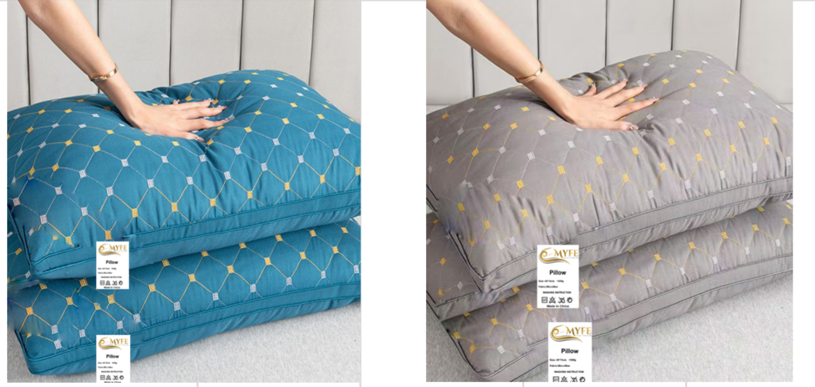Quilted Standard Orthopaedic Pillow view 2
