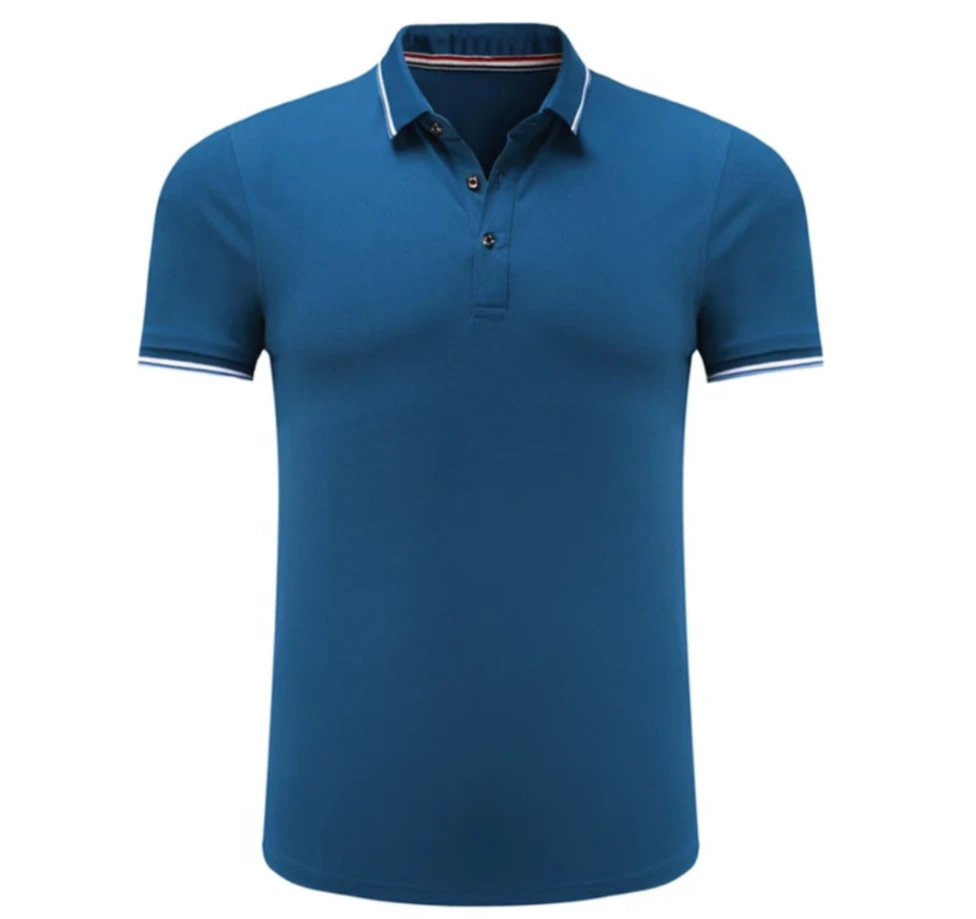 Men's Contrast-Trim Short-Sleeve Polo Shirt view 3