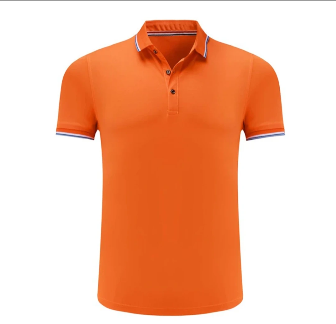 Men's Contrast-Trim Short-Sleeve Polo Shirt view 4