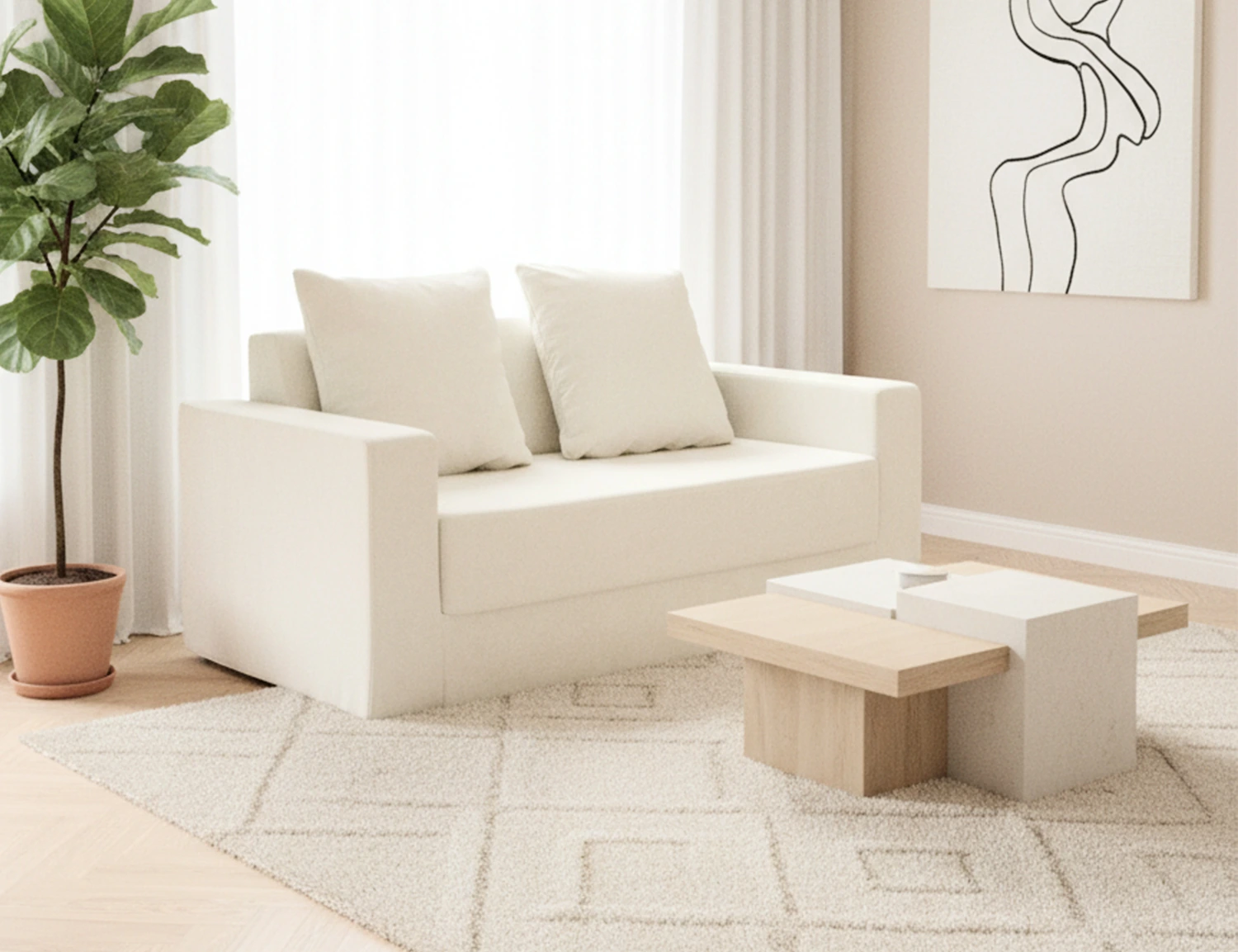 Folding Compressible Sofa view 14