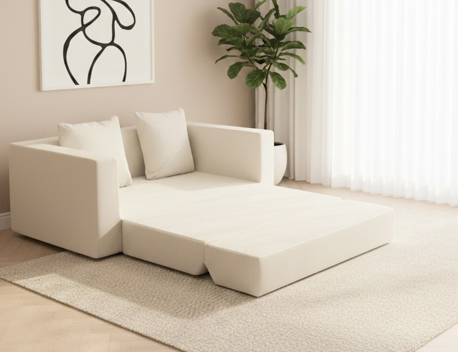 Folding Compressible Sofa view 15