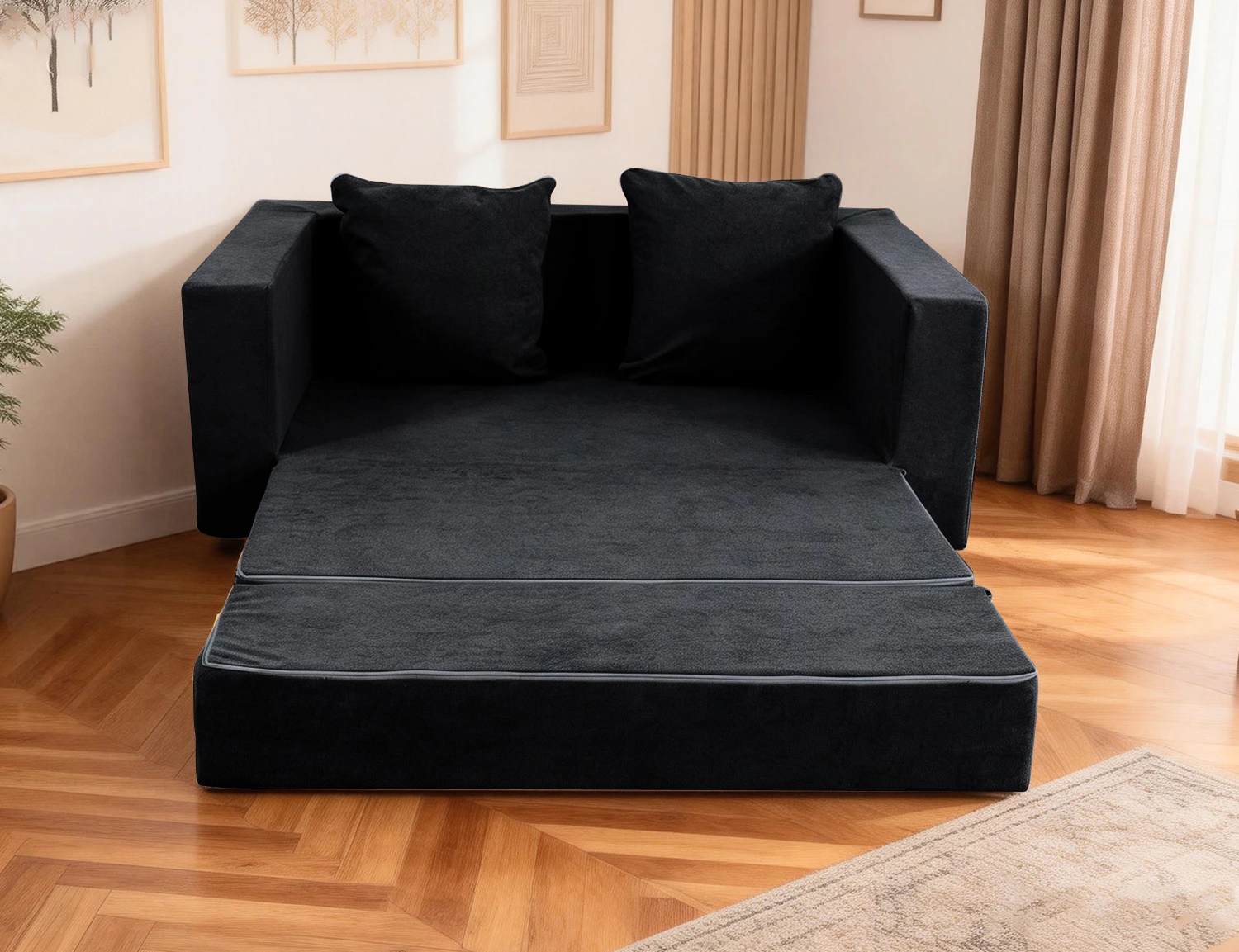 Folding Compressible Sofa view 26