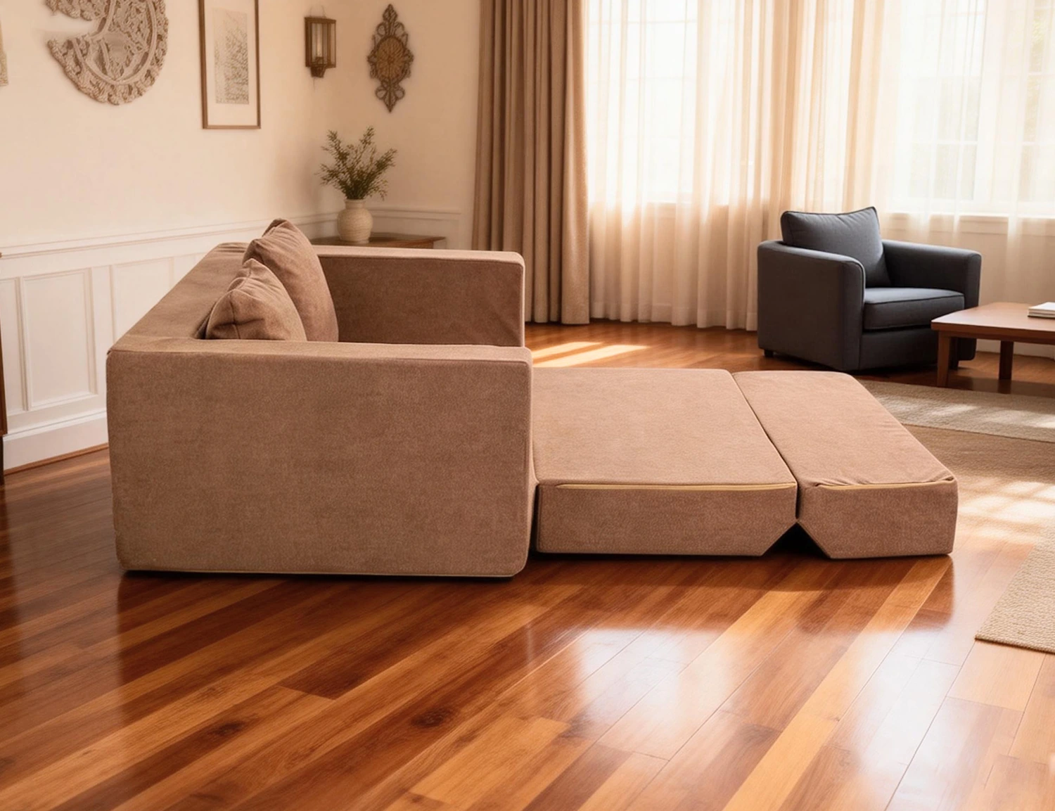 Folding Compressible Sofa view 37