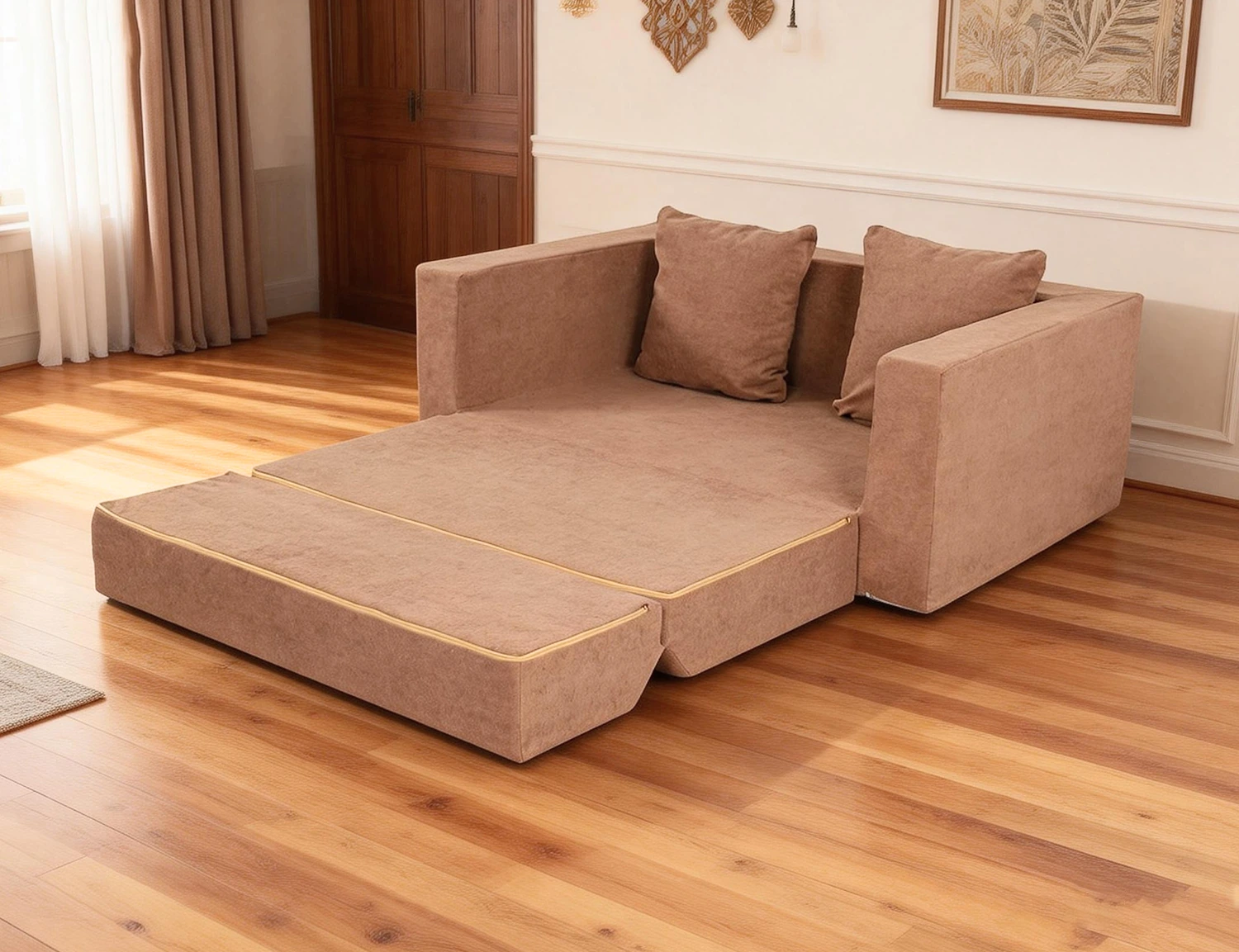 Folding Compressible Sofa view 38
