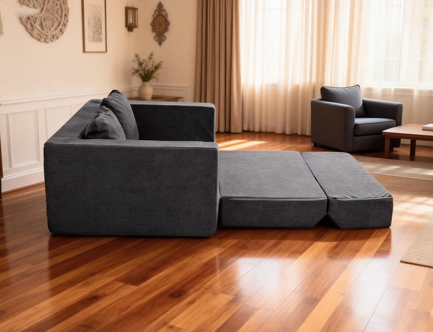 Folding Compressible Sofa view 50