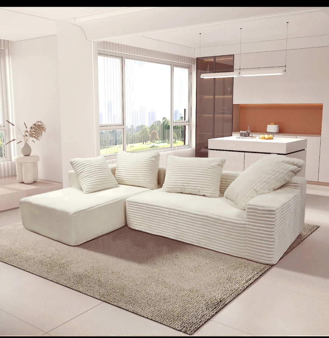 L-Shape Compressible Sofa view 4