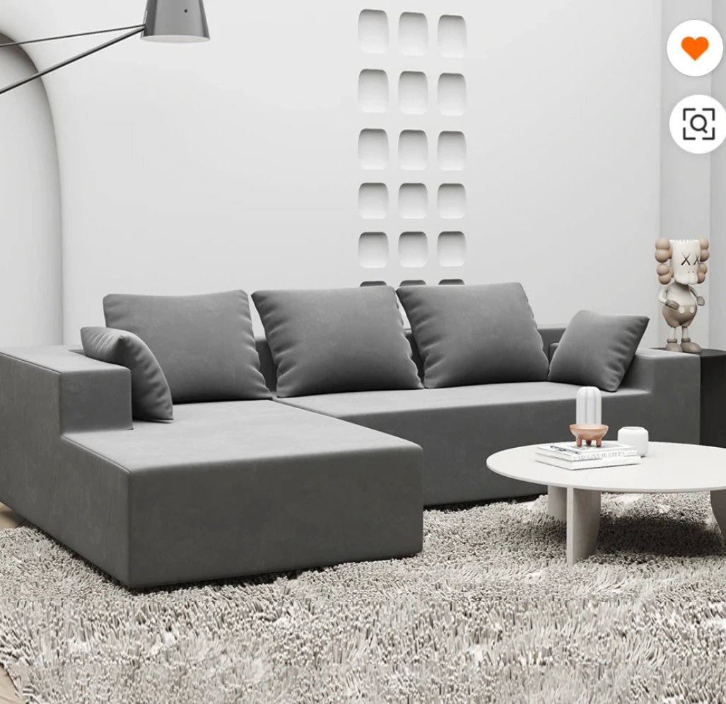 L-Shape Compressible Sofa view 8