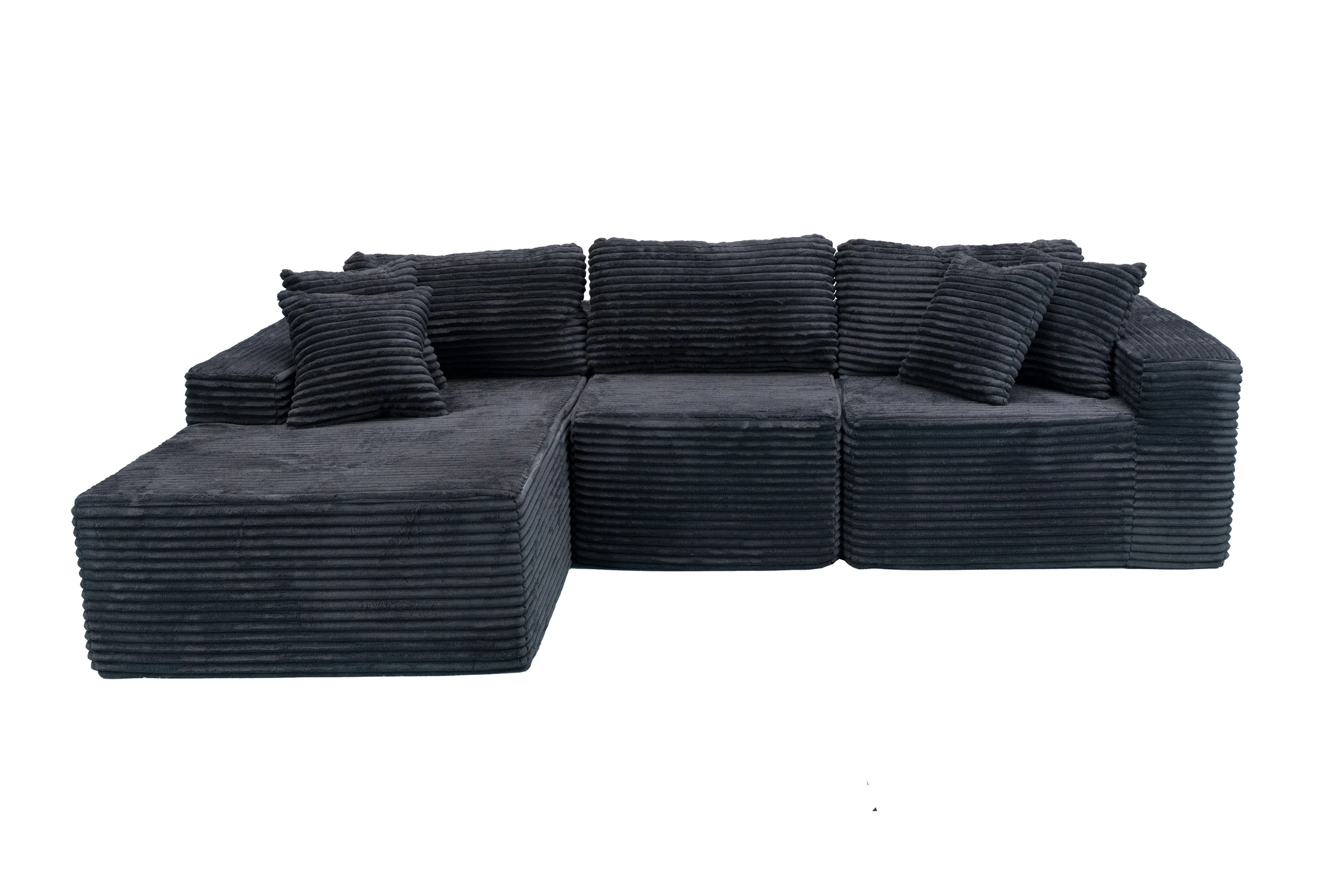 L-Shape Compressible Sofa view 32