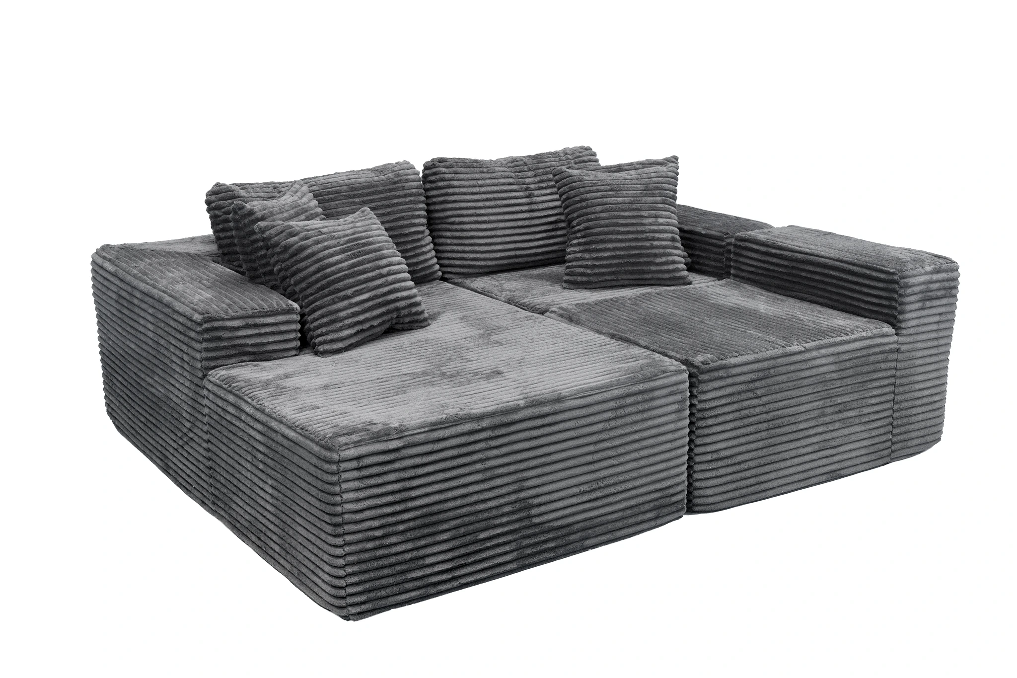 L-Shape Compressible Sofa view 52