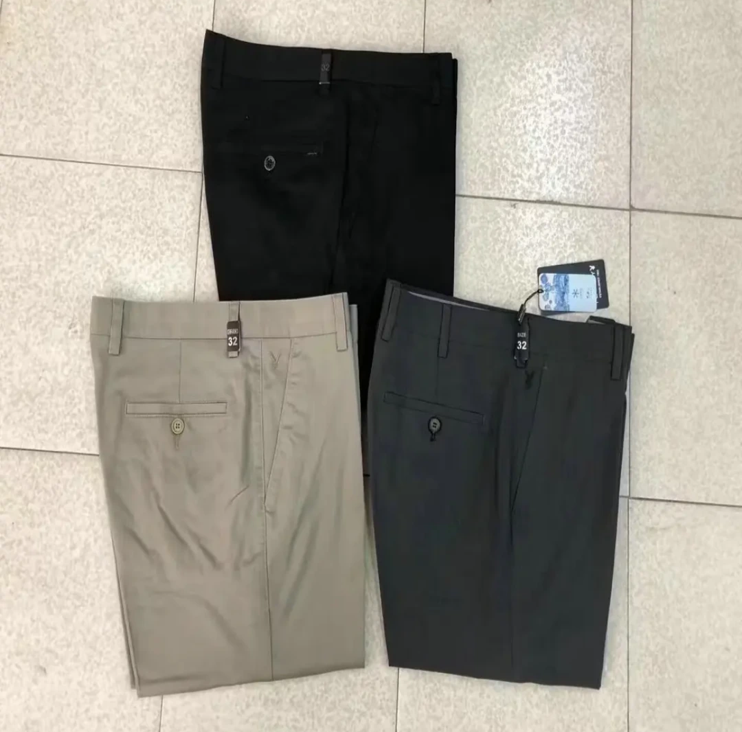 Men's Slim-Fit Formal Trousers - Assorted Colours JSK-T-1 photo 2