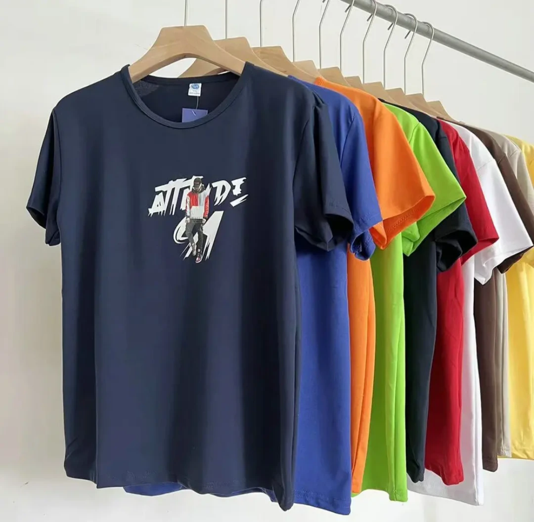 Assorted Graphic Crew-Neck T-Shirts
