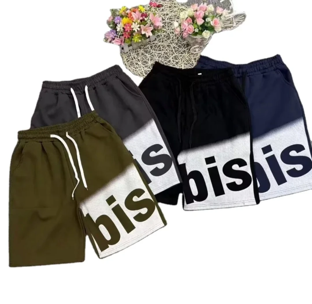 Mens Drawstring Casual Shorts Set view 13