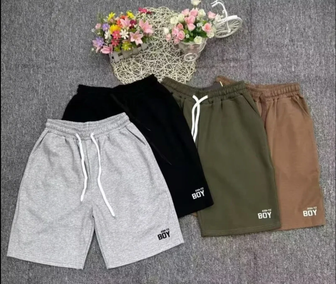 Mens Drawstring Casual Shorts Set view 14