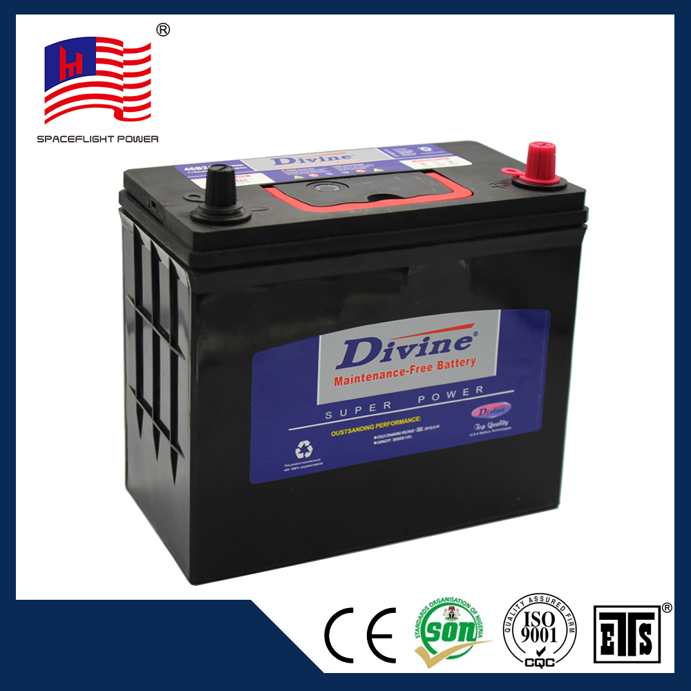 46B24L 45AH Automotive Battery - Terminal A view 2